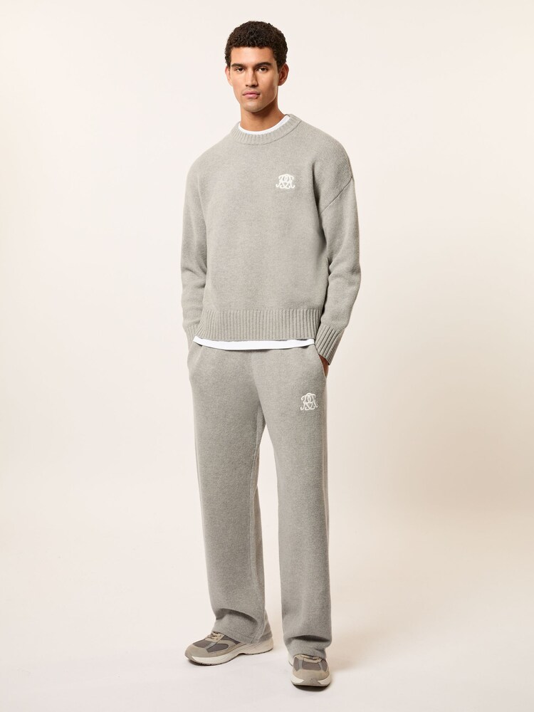 Reiss Grey Melange Blake Joggers - Image 1 of 7