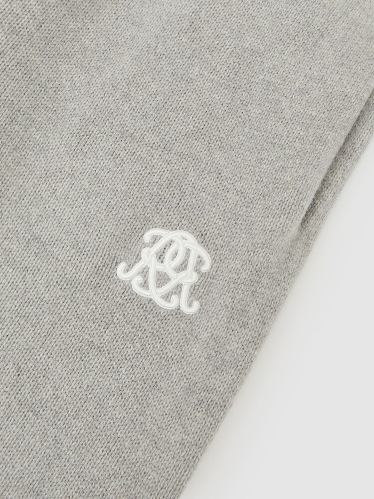Reiss Grey Melange Blake Joggers - Image 7 of 7 Reiss Grey Melange Blake Joggers - Image 7 of 7