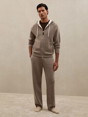 Reiss Mouse Brown Melange Chapter Joggers - Image 1 of 7