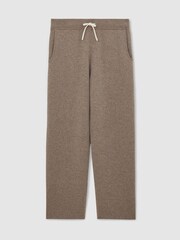 Reiss Mouse Brown Melange Chapter Joggers - Image 2 of 7