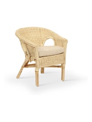 Desser Natural Kids Wicker Loom Chair With Cushion Pad - Image 2 of 2