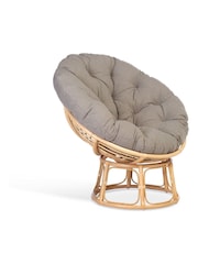 Desser Natural Fabric Papasan Chair - Image 2 of 2