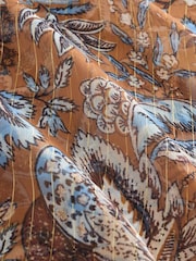 Laura Ashley Chiffon Ruffle Blouse with Lurex - صورة 8 من 10