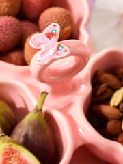 Artist Floral Butterfly Nibble Bowl - Image 3 of 5