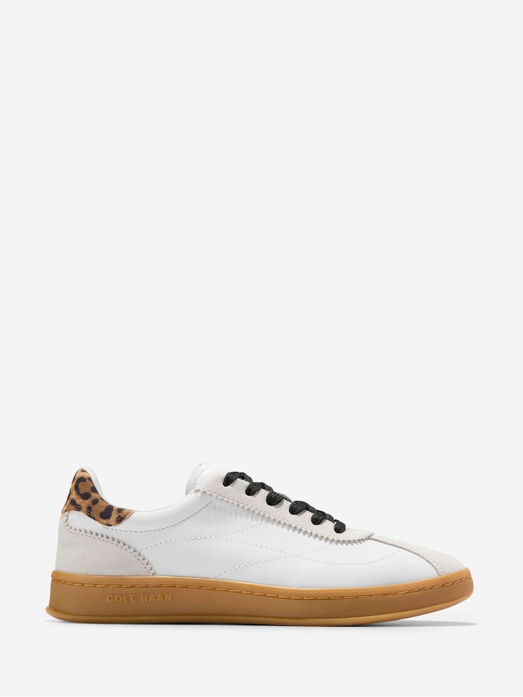 Cole Haan Womens Animal Print Grand Crosscourt Brynn Trainers - Image 1 of 6