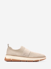 Cole Haan Womens Natural Zero Grand Rella Stitchlite Slip-On Trainers - Image 1 of 6