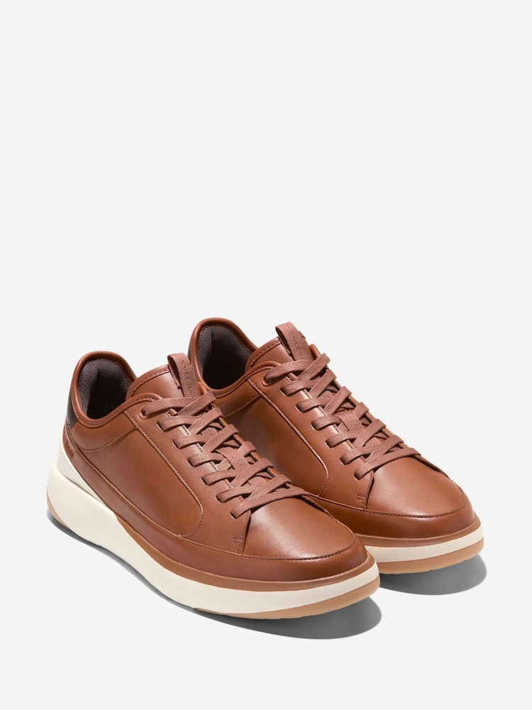 Cole Haan Mens All Day Court White Trainers - Image 2 of 6 Cole Haan Mens All Day Court White Trainers - Image 2 of 6