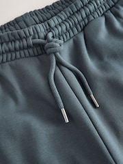 Stahlblau - Gerade Passform - Jogginghose aus Jersey mit hohem Baumwollanteil - Bild 2 von 3