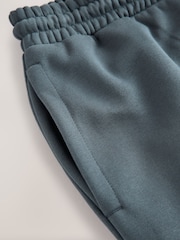 Stahlblau - Gerade Passform - Jogginghose aus Jersey mit hohem Baumwollanteil - Bild 3 von 3