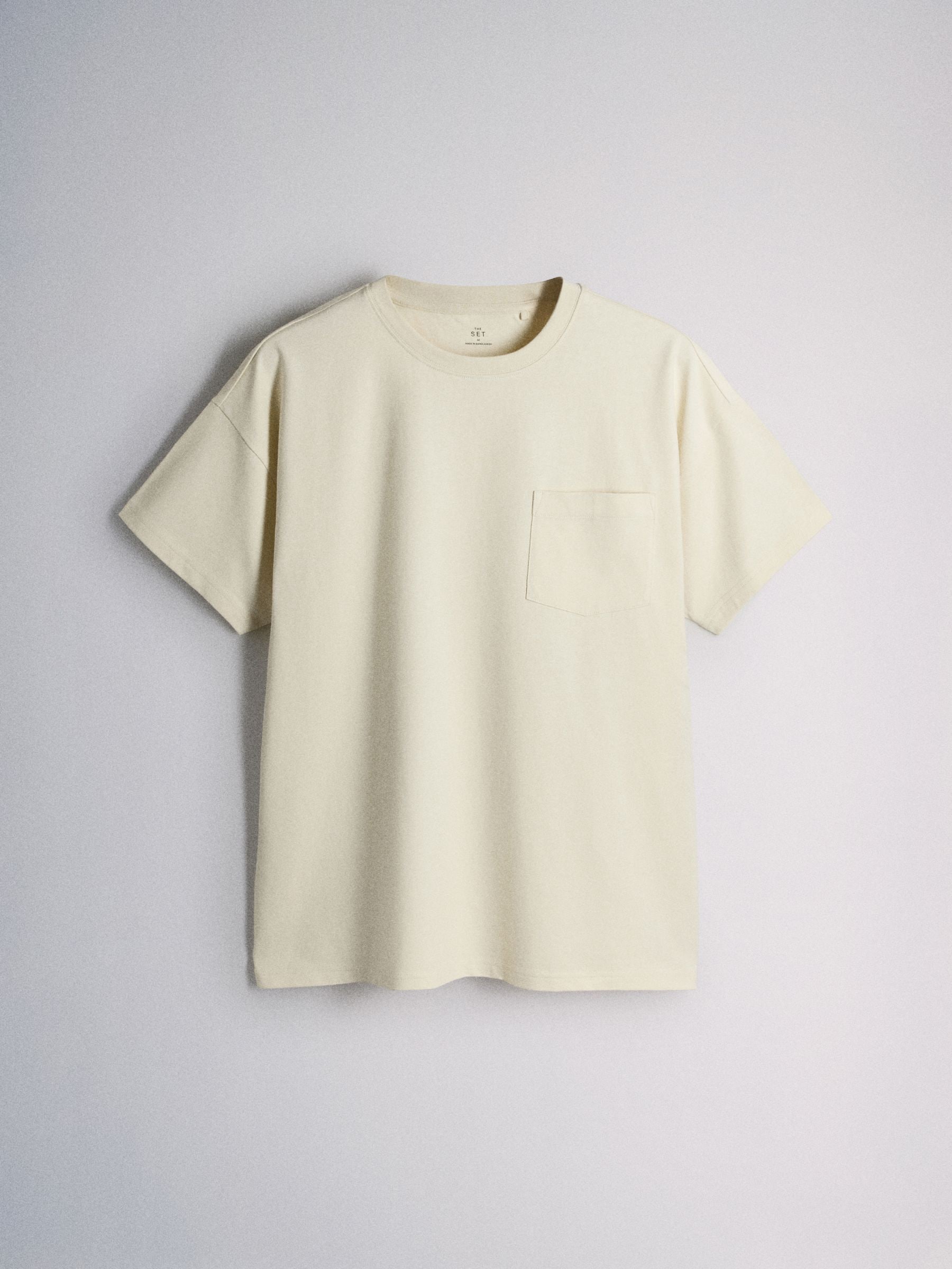 Buy The Set 4 Pack Relaxed Fit Heavyweight Cotton Pocket TShirt