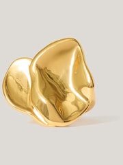 Jigsaw Gold Tone Deconstructed Petals Ring - Image 1 of 2