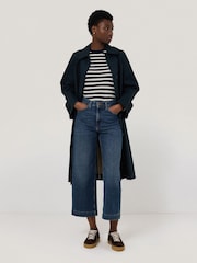 Jigsaw Blue Tyne Wide Leg Cropped Jeans - Image 1 of 6