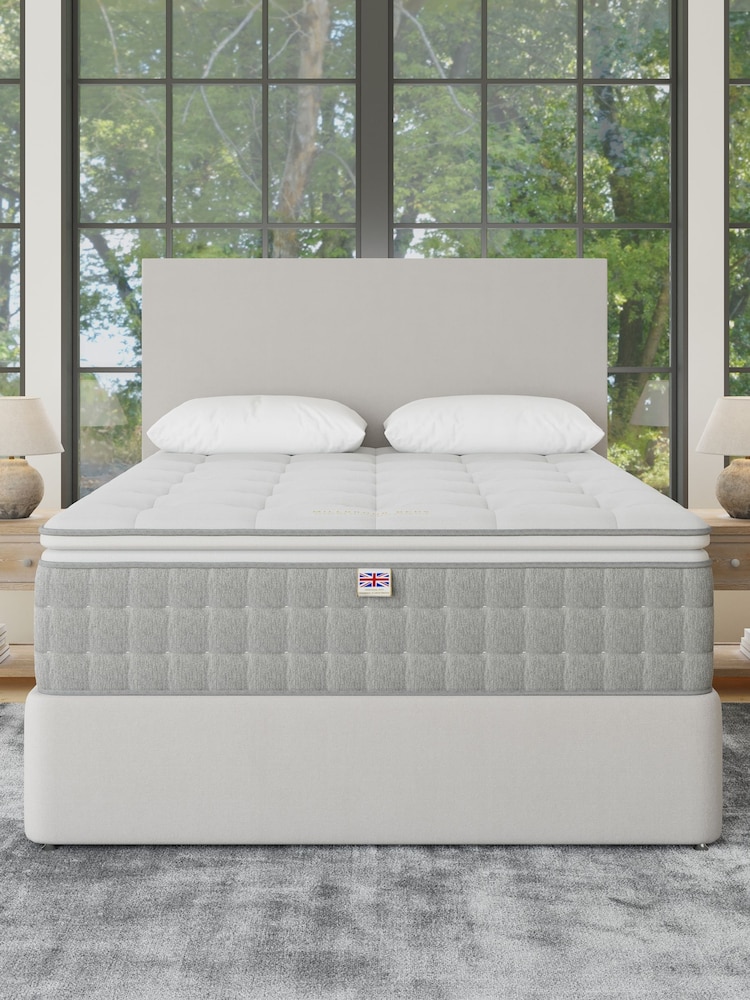 Millbrook Beds Exquisite Pillow Top 7000 Pocket Natural Firm Mattress - Image 1 of 6
