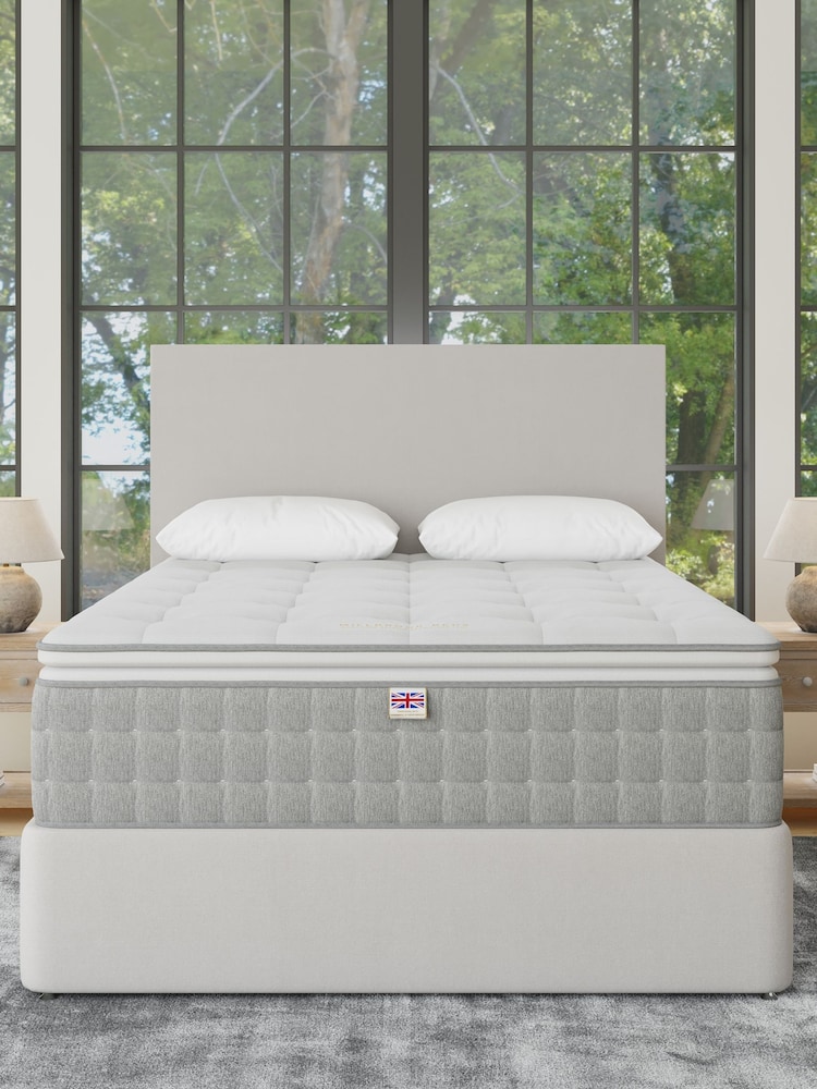 Millbrook Beds Exquisite Pillow Top 7000 Pocket Natural Medium Mattress - Image 1 of 6