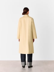 Whistles Nude Car Coat With Pocket Detail - Image 2 of 5