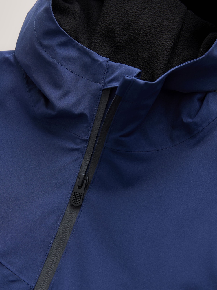 Navy Blue Waterproof Fleece Lined Hooded Jacket (3-17yrs) - Image 12 of 12 Navy Blue Waterproof Fleece Lined Hooded Jacket (3-17yrs) - Image 12 of 12