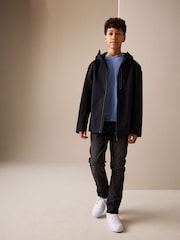 Black Waterproof Anorak Jacket (3-16yrs) - Image 3 of 10