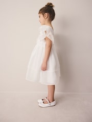Laura Ashley Ivory Petal Flower Dress - Image 3 of 6