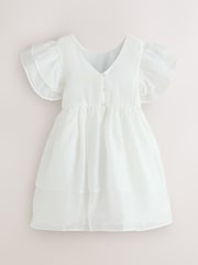 Laura Ashley Ivory Petal Flower Dress - Image 8 of 11