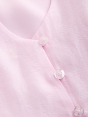 Laura Ashley Pink Petal Flower Dress - Image 9 of 9