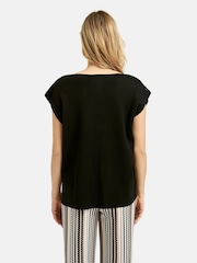 Smith & Soul Black Knitted Waistcoat - Image 5 of 6