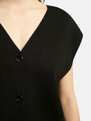 Smith & Soul Black Knitted Waistcoat - Image 6 of 6