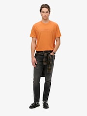 Superdry Orange Utility Sport Graphic T-Shirt - Image 4 of 7