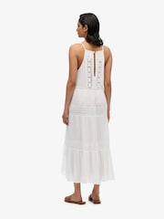 Superdry White Ibiza Cami Maxi Dress - Image 2 of 7