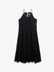 Superdry Black Ibiza Cami Maxi Dress - Image 5 of 6