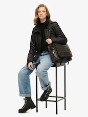 Superdry Green Tarp Record Bag - Image 6 of 6