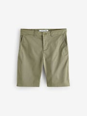 Verde caqui - Bermudas de golf estilo chinos de algodón elástico y corte entallado de Lacoste - Imagen 4 de 4