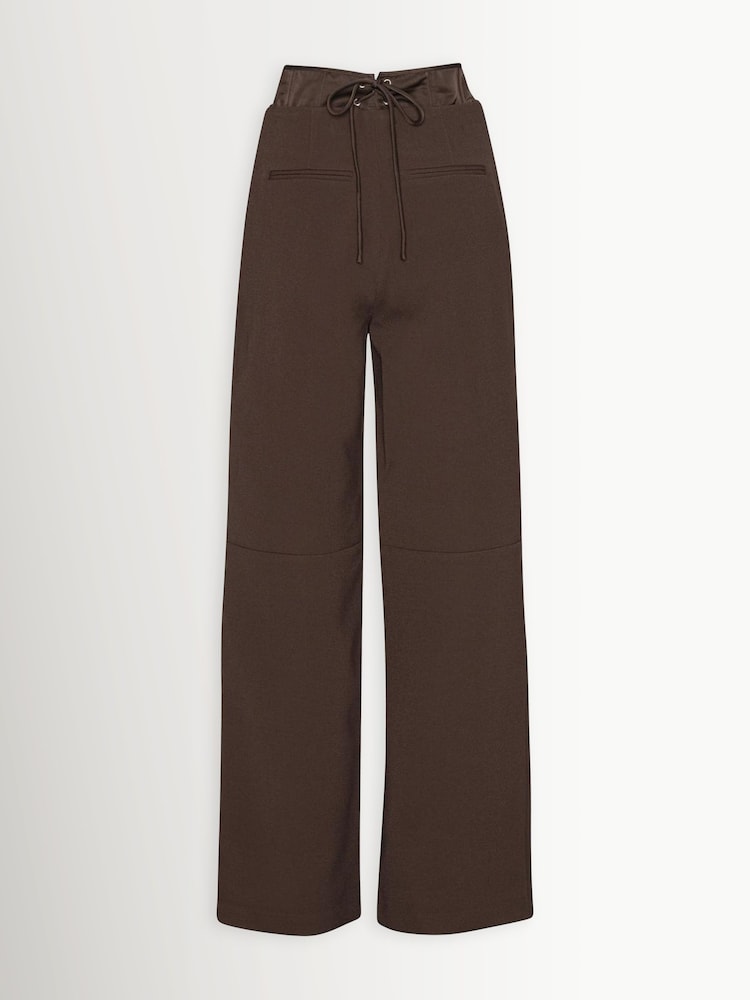 Rotate Brown Corset Suiting Trousers - Image 2 of 3