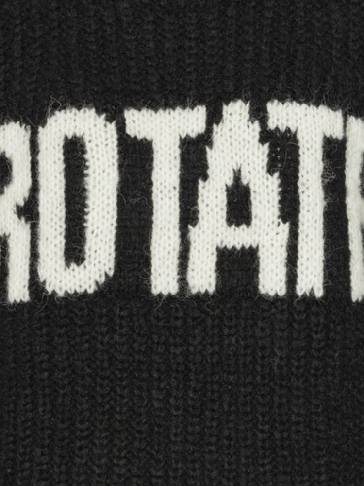Rotate Black Knitted Logo Sweater - Image 6 of 6