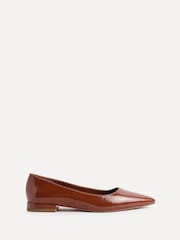 Linzi Brown Orian Pointed Toe Ballet Flats - Image 2 of 5