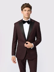 Antique Rogue Red Texture Dinner Jacket - Image 1 of 4