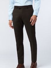Antique Rogue Brown Harley Flannel Trousers - Image 1 of 2