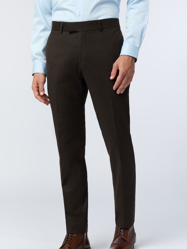 Antique Rogue Brown Harley Flannel Trousers - Image 1 of 2 Antique Rogue Brown Harley Flannel Trousers - Image 1 of 2