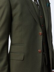 Antique Rogue Green Harley Flannel Jacket - Image 4 of 4