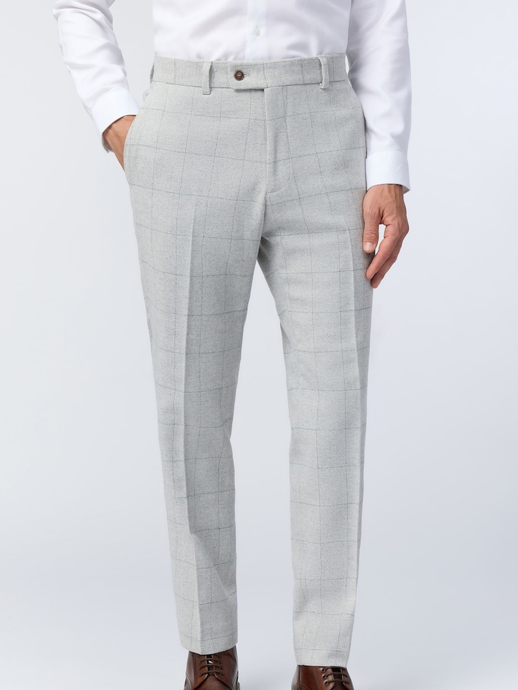 Antique Rogue Natural Alva Check Tweed Trousers - Image 1 of 1