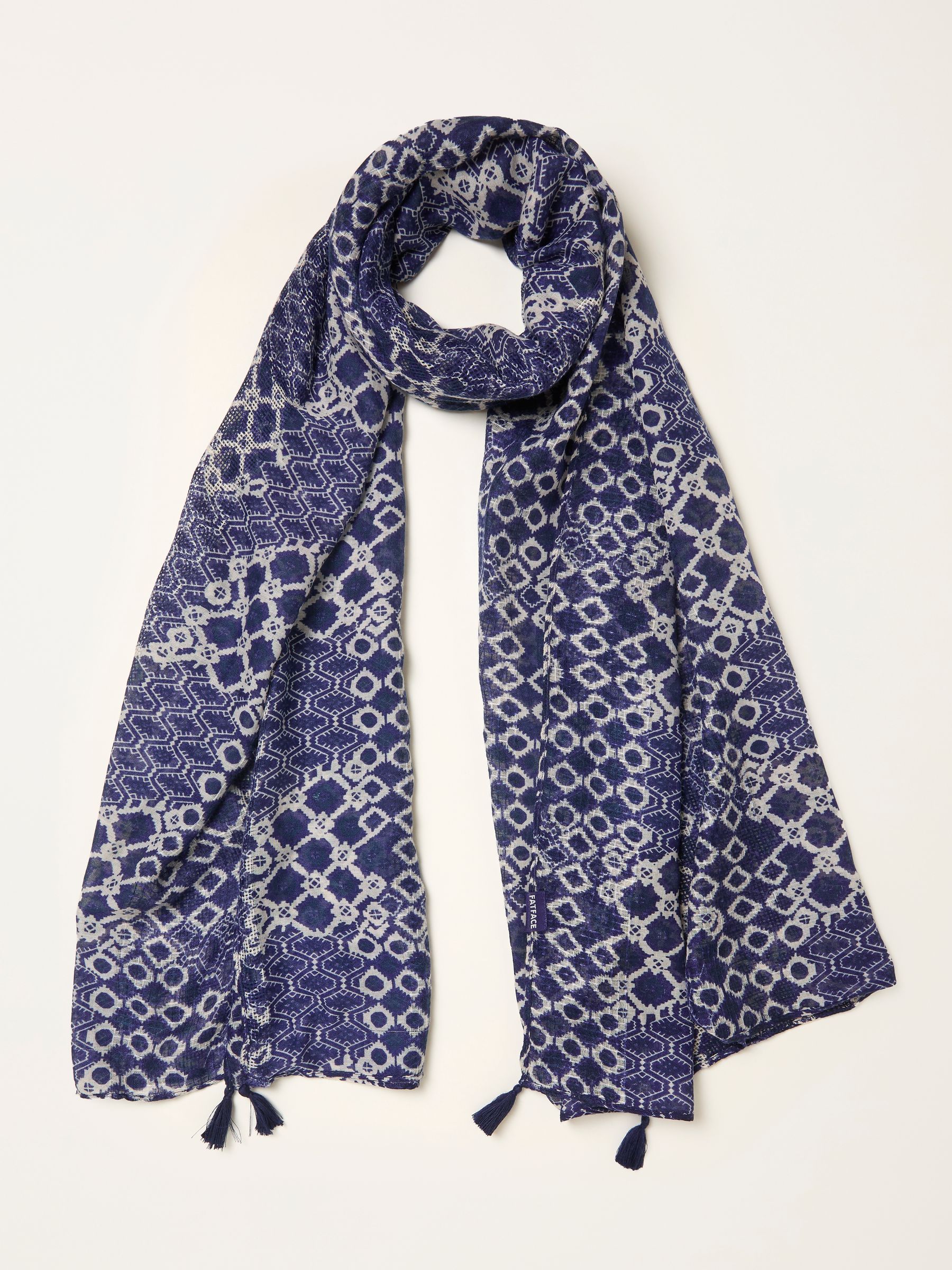 Fat Face - Scarf - Blue