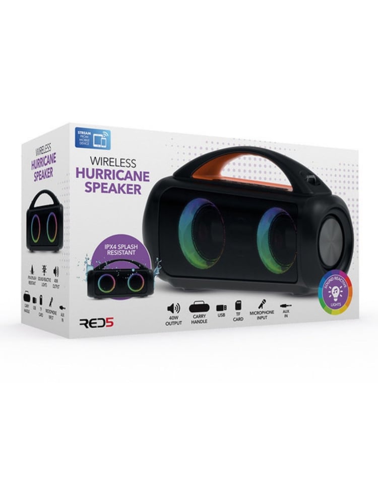 MenKind Black Wireless Hurricane Speaker - Image 4 of 4