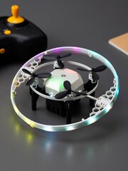 MenKind White Rotating Illuminator Drone - Image 1 of 6