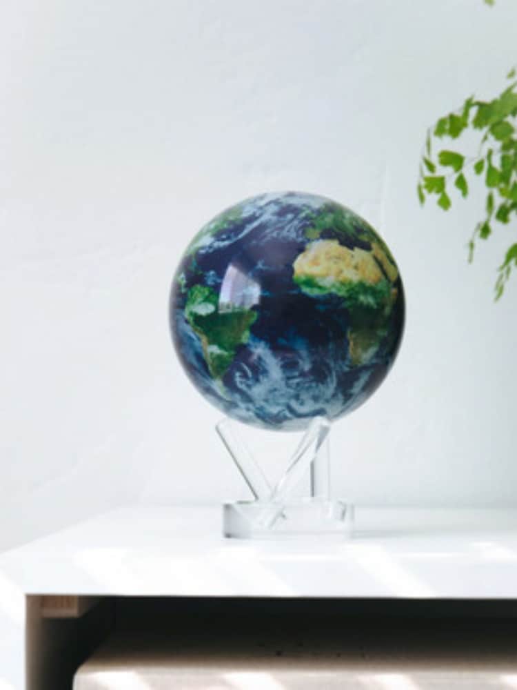 MenKind Multi Earth With Clouds Mova Globe - Image 1 of 5 MenKind Multi Earth With Clouds Mova Globe - Image 1 of 5