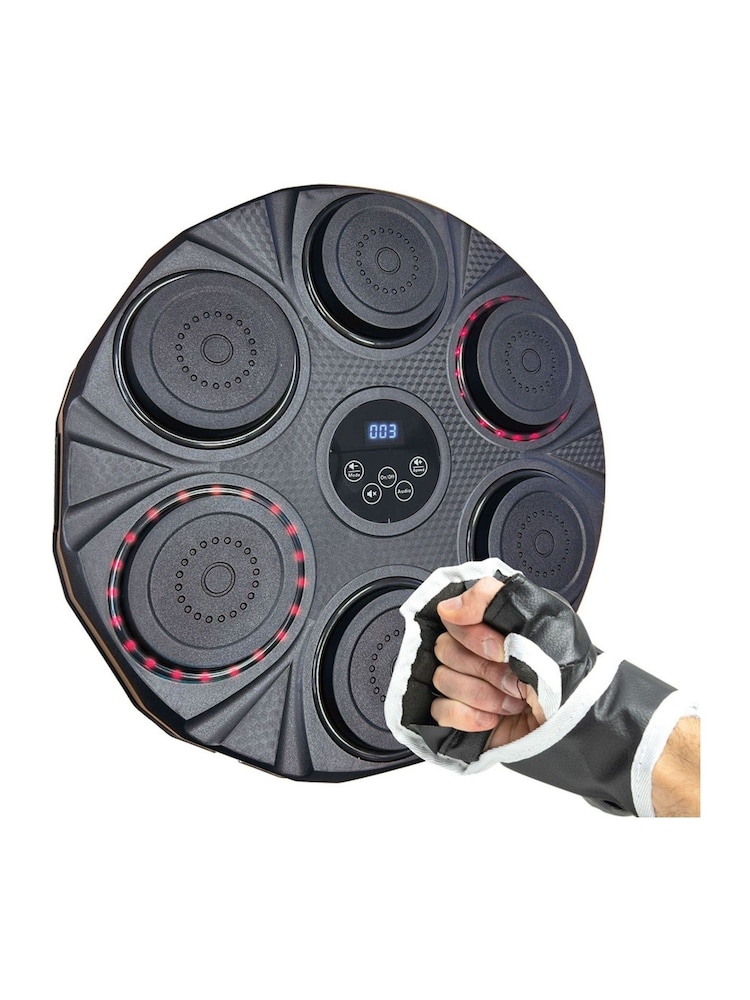 MenKind Black Light Up Musical Boxing Pad - Image 1 of 5 MenKind Black Light Up Musical Boxing Pad - Image 1 of 5