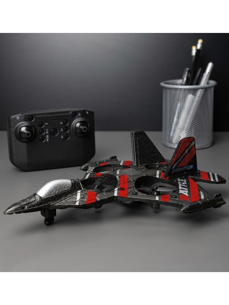 MenKind Black Remote Control Jet Fighter Gift Set - Image 1 of 4