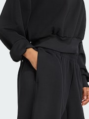 adidas Black Soft Lux Loose Sweatshirt - Image 4 of 5