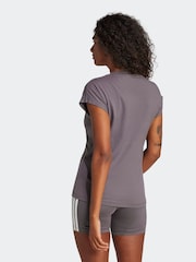 adidas Grey Linear T-Shirt - Image 2 of 5