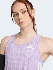 adidas Purple Adizero Running Vest - Image 3 of 4