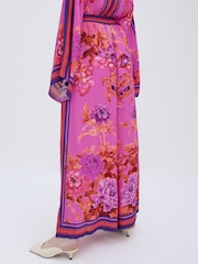 Raishma Pink Alisa Floral Print Trousers - Image 2 of 3
