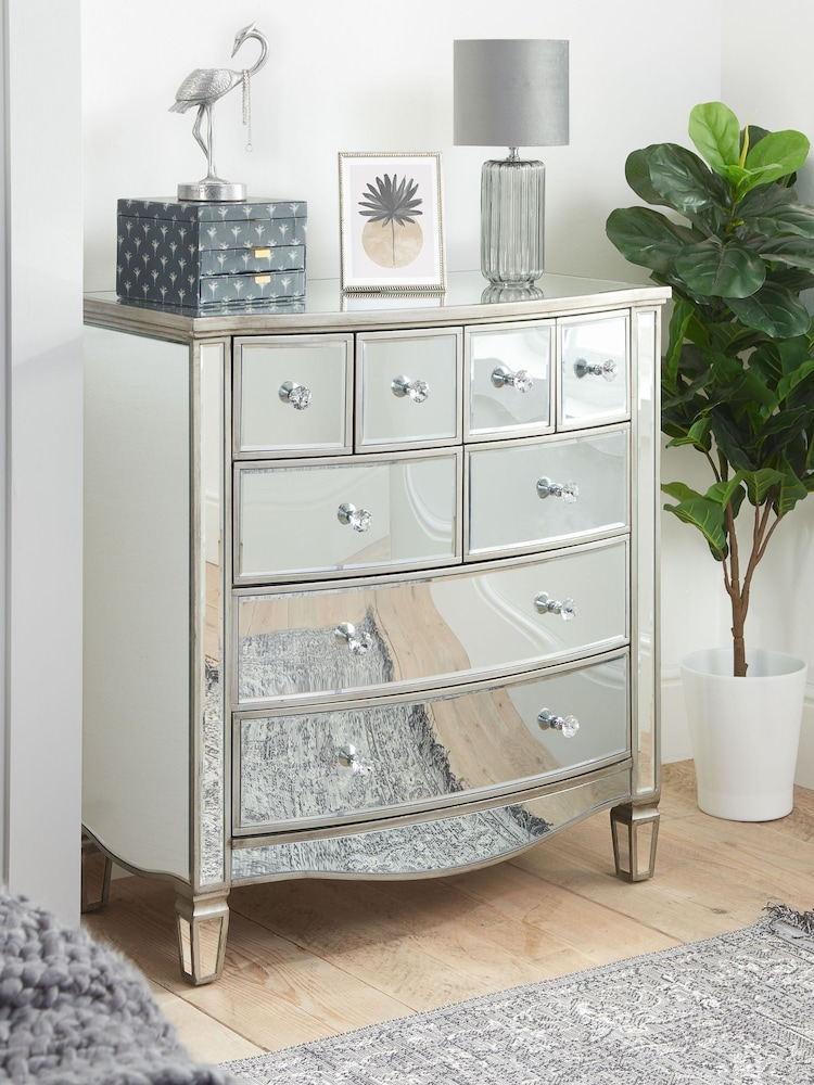 Birlea Mirrored Elysee Merchant Chest - Image 1 of 7
